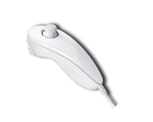 Wii Nunchuck Controller (hvid) (kosmetiske fejl)