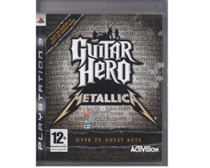 Guitar Hero : Metallica u. manual (PS3)