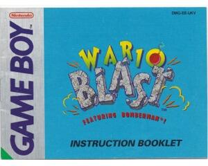 Wario Blast (UKV) (GameBoy manual)
