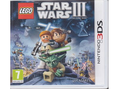 Lego Star Wars III : The Clone Wars u. manual (3DS) 