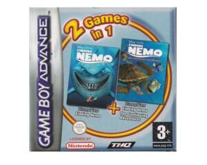 Finding Nemo / Finding Nemo : The Continuing Adventure m. kasse og manual (GBA)