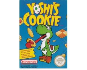 Yoshi's Cookie (fah) m. kasse og manual (NES)