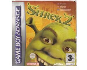 Shrek 2 m. kasse og manual (GBA)