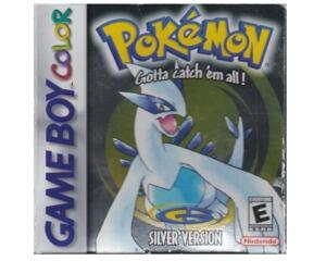 Pokemon Silver (GBC) (usa) m. kasse og manual