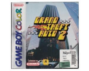 Grand Theft Auto 2 m. kasse og manual (GBC)