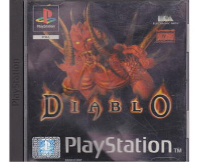 Diablo u. manual (ridser på disk) (PS1)