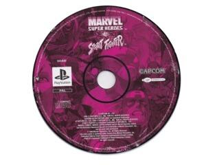 Marvel Super Heroes vs Street Fighter (kun cd) (lidt ridset)  (PS1)