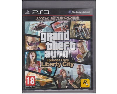 Grand Theft Auto : Episodes From Liberty City (forseglet) (PS3)