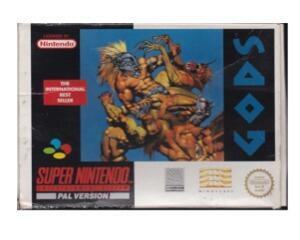 Gods (ukv) m. kasse og manual (SNES)