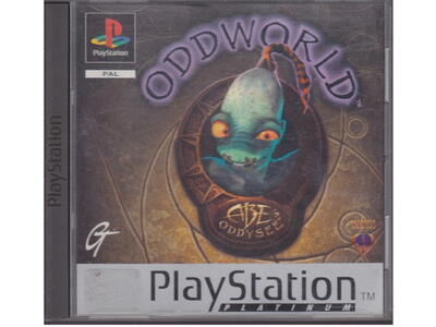 Oddworld : Abe's Oddysee (platinum) u. manual (PS1) 