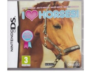 I Love Horses! (dansk) (forseglet) (Nintendo DS)