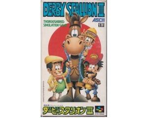 Derby Stallion III m. kasse og manual (Jap) (SNES)