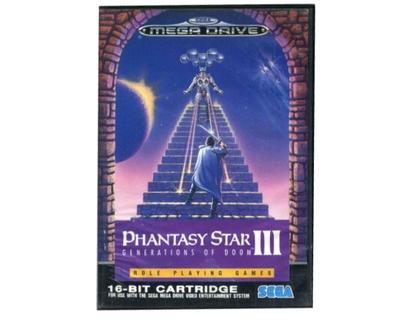 Phantasy Star III m. kasse og manual (SMD)