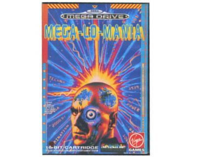 Mega-Lo-Mania m. kasse og manual (SMD)
