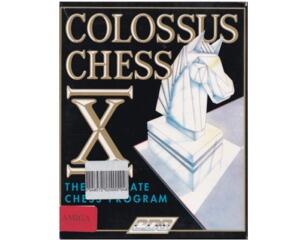 Colossus Chess X m. kasse og manual (Amiga)