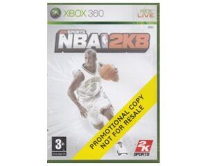 NBA 2k8 (promotional copy) u. manual (Xbox 360)