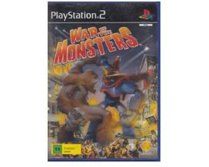 War of the Monsters u. manual (PS2)