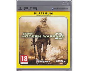 Call of Duty : Modern Warfare 2 (platinum) u. manual (PS3) 