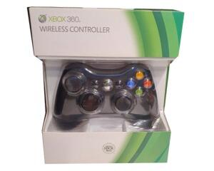 Xbox 360 Controller (orig) (sort) m. kasse