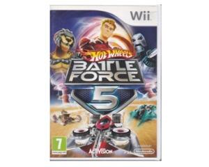 Hot Wheels Battle Force 5 u. manual (Wii)