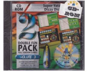Double Fun Pack vol. 3 m. kasse og manual (20 top hits) (CD-Rom jewelcase) (forseglet)