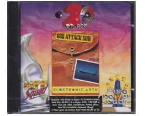 688 Attack Sub m. kasse og manual (20 top hits) (CD-Rom jewelcase) (forseglet)