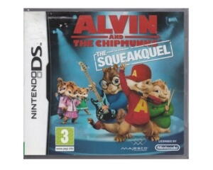 Alvin and the Chipmunks : The Squeakquel u. manual (Nintendo DS)
