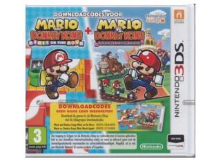 Mario and Donkey Kong : Minis on the Move / Minis March Again (Download code) (forseglet) (3DS)