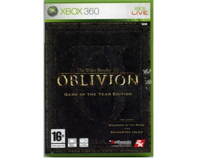 Elder Scrolls IV, The : Oblivion : Game of the Year Edition u. manual (Xbox 360)