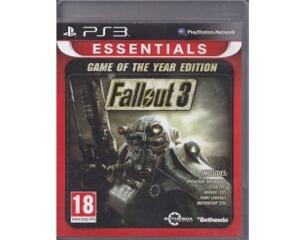 Fallout 3 (game of the year edition) u. manual (essentials) (PS3)