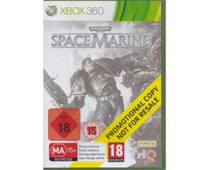 Warhammer 40000 : Space Marine (promotional copy) u. manual (Xbox 360)