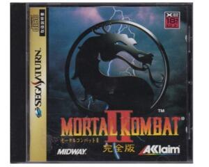 Mortal Kombat II (Jap) m. kasse og manual (Saturn)
