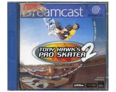 Tony Hawks Pro Skater 2 m. kasse og manual (Dreamcast)
