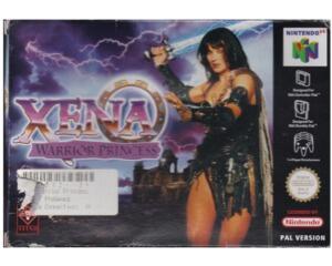 Xena Warrior Princess m. kasse (skadet) og manual (N64)