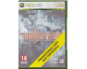Wolfenstein u. manual (promo) (Xbox 360)