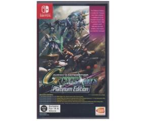 SD Gundam G Generation Cross Rays (platinum edition) (Switch)