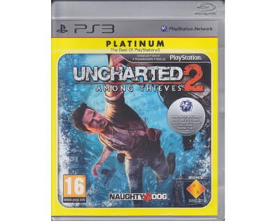 UnCharted 2 : Among Thieves (platinum) u. manual (PS3) 
