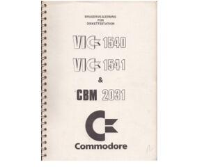 Commodore VIC 1540/1541 og CBM 2031 Brugervejledning (dansk)