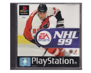 NHL 99 (meget dårlig kasse) u. manual (PS1)