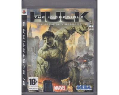 Hulk, The Incredible u. manual (PS3)