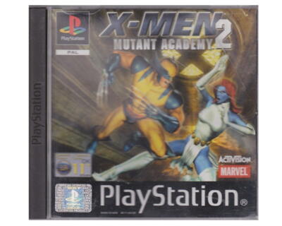 X-men : Mutant Academy 2 u. manual (cover skadet) (PS1)