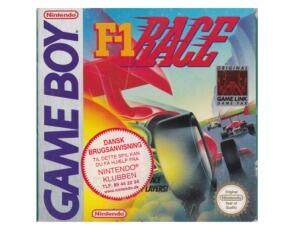 F1 Race (ukv) m. kasse og manual (dk kopi)  (GameBoy)