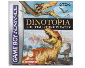 Dinotopia : The Time Stone Pirates m. kasse og manual (GBA)