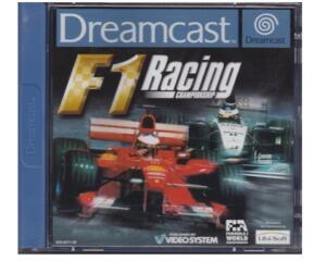 F-1 Racing Championship m. kasse og manual (Dreamcast)
