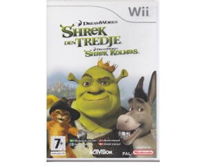 Shrek den Tredje u. manual (Wii)