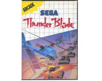 Thunder Blade m. kasse og manual (SMS)
