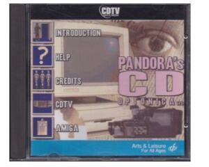 Pandora's CD (CDTV) i CD kasse med manual