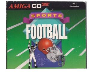 Sports Football (CD32) i CD kasse med manual
