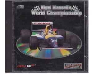 Nigel Mansell's World Championship (CD32) i CD kasse med manual