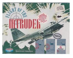 Flight of the Intruder m. kasse og manual (Amiga)